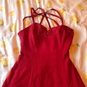 Floor length brides maid dress